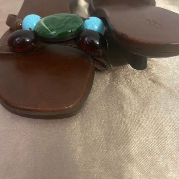 Fioni Sone Embellished Kitten Heels sandal, size 8 1/2 - Picture 2 of 3